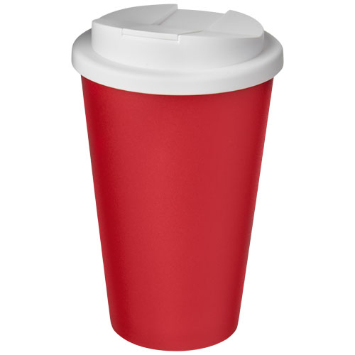 Gobelet isolant promotionnel 350ml Americano® Rouge / Blanc